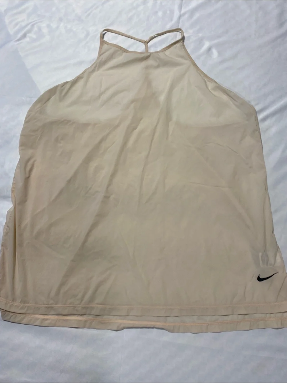 Nike Tan Racerback Training Tank
